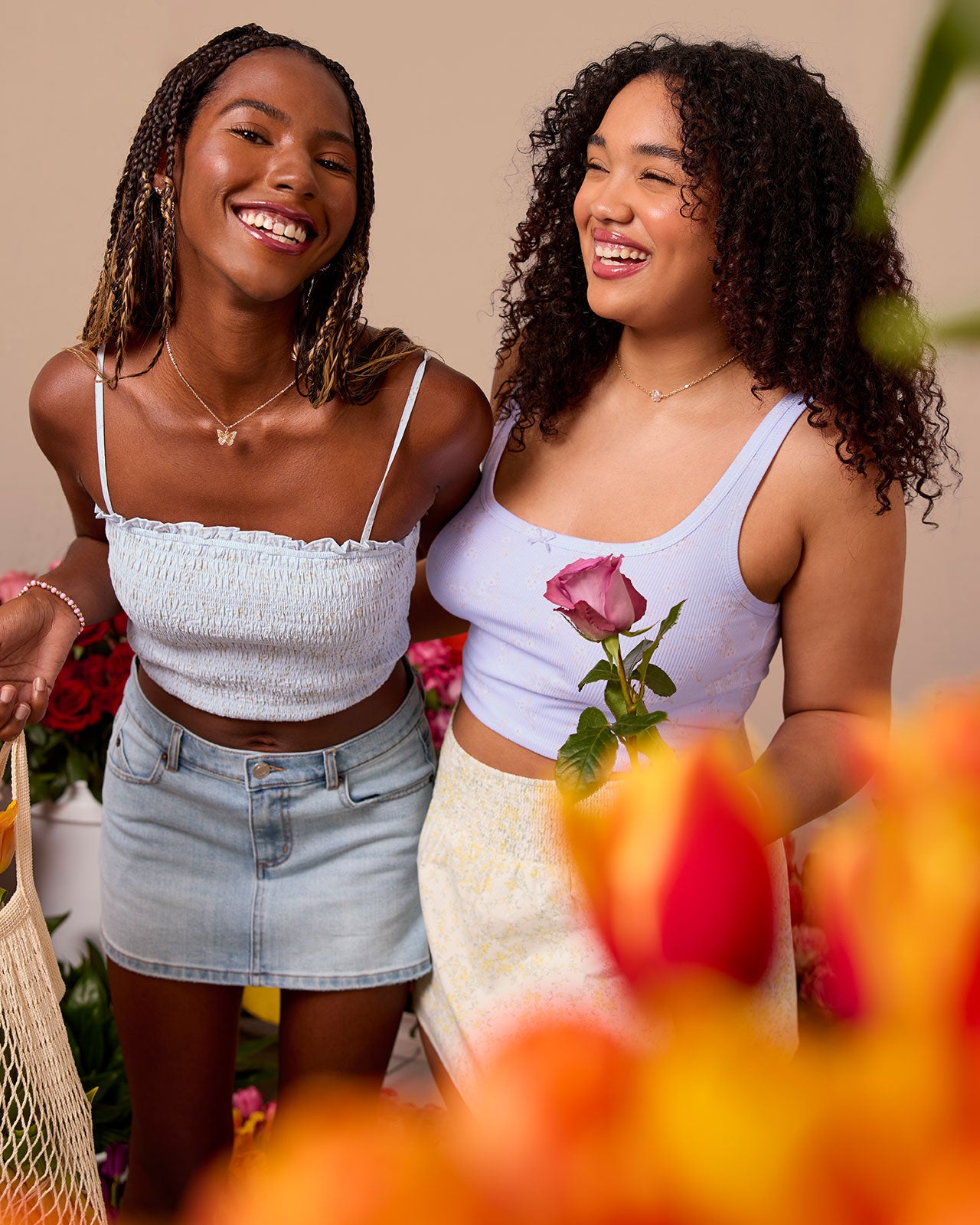 Micro Mini Denim Skirt | FBM