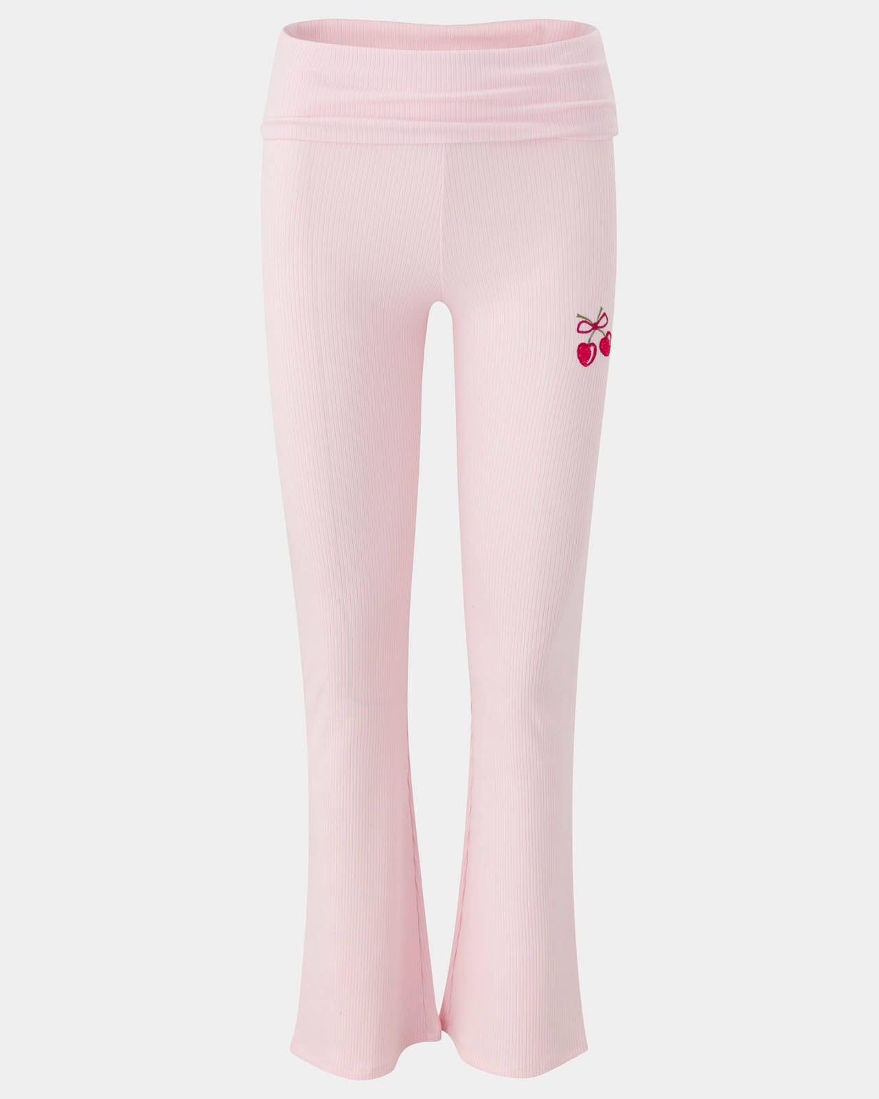 Rib Cherry Foldover Pant | FBM