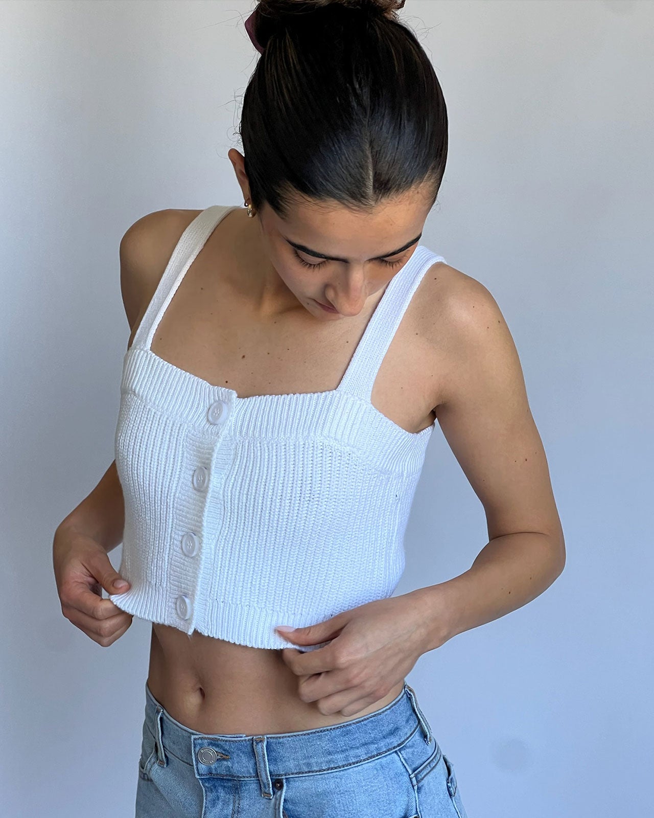 Bright Side Button-Up Tank | FBM