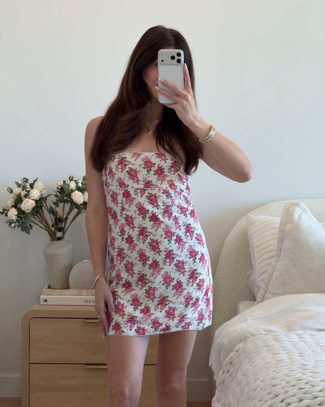 Square Neck Mini Dress | FBM