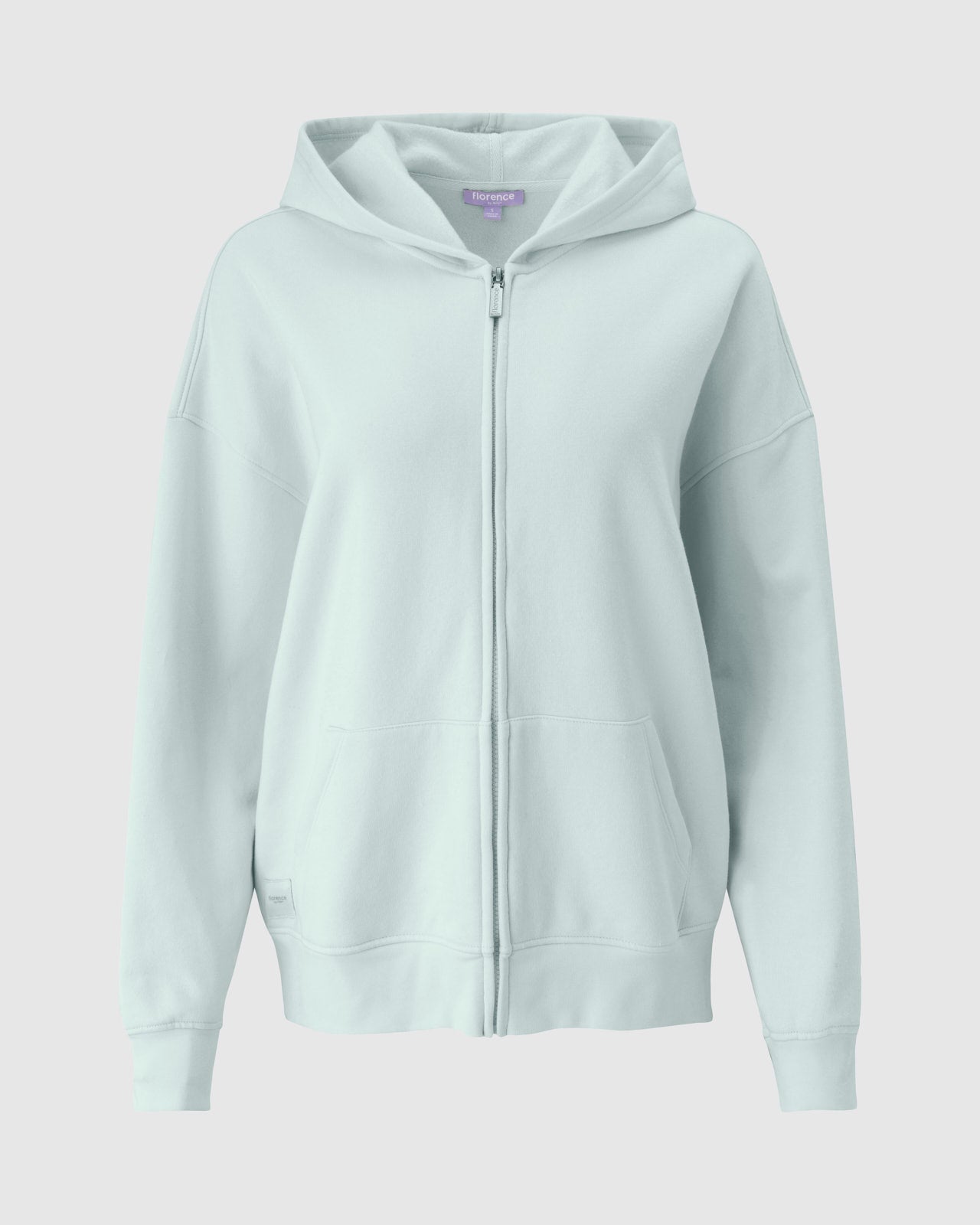 Cozy Crush Washed Oversized Zip Hoodie | FBM