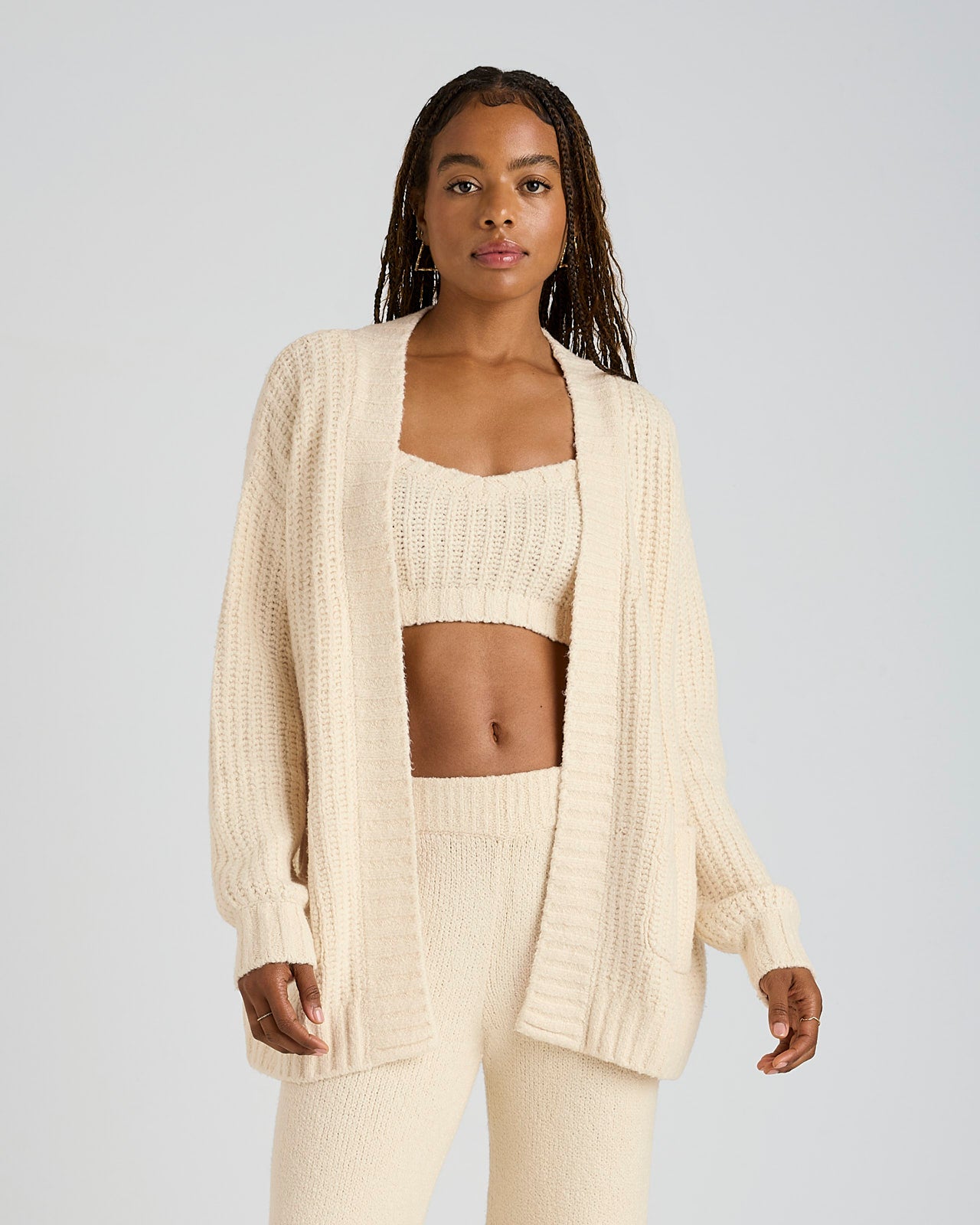 ✨2024✨セオリー MORTONWOOL/BLANKET ST Cardi　S Blanket Soft Cardi | FBM