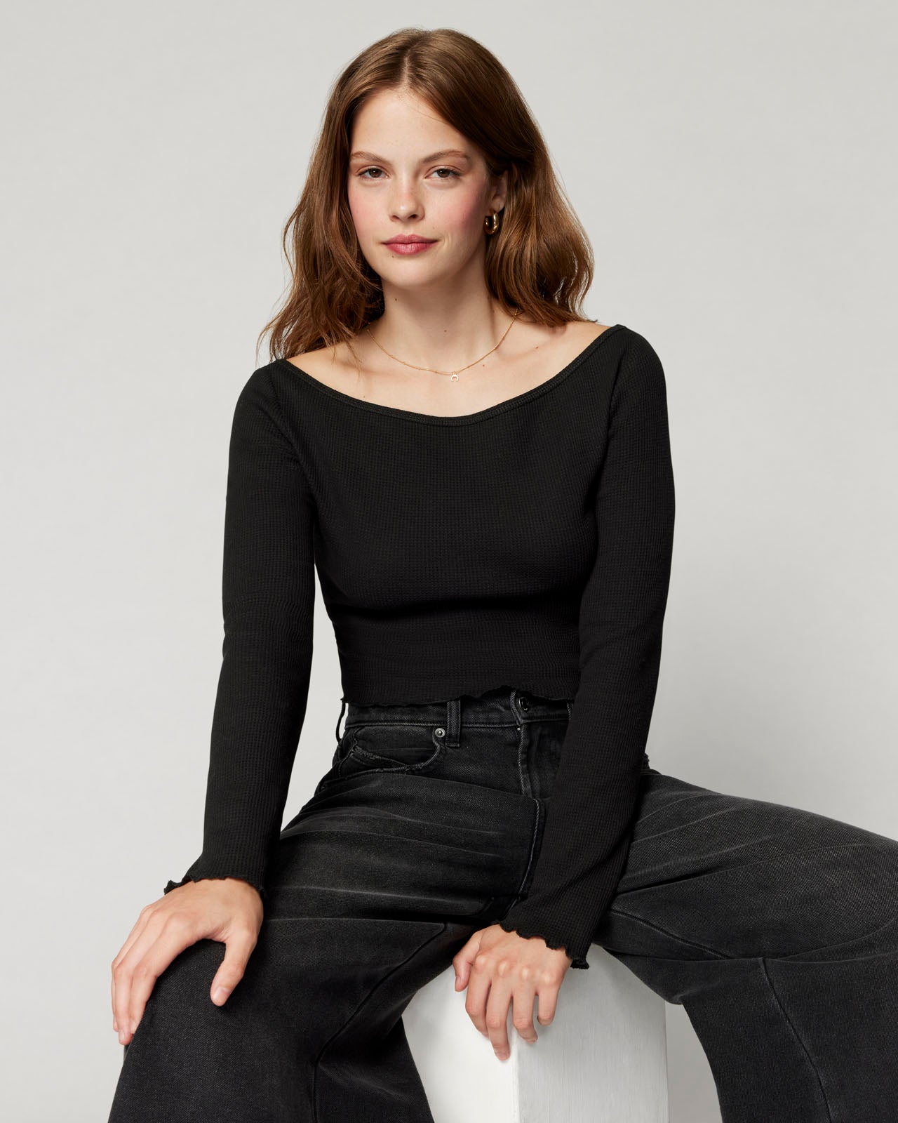 【新品タグ付】CLANE POWER SHOULDER THERMAL TOPS clane】POWER SHOULDER THERMAL TOPS 【公式通販】