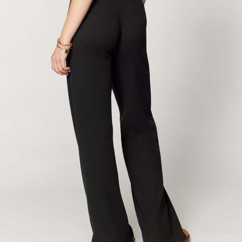 black mini bodycon dress with sleeves Black Straight Leg Maternity Dress Pants – PinkBlush