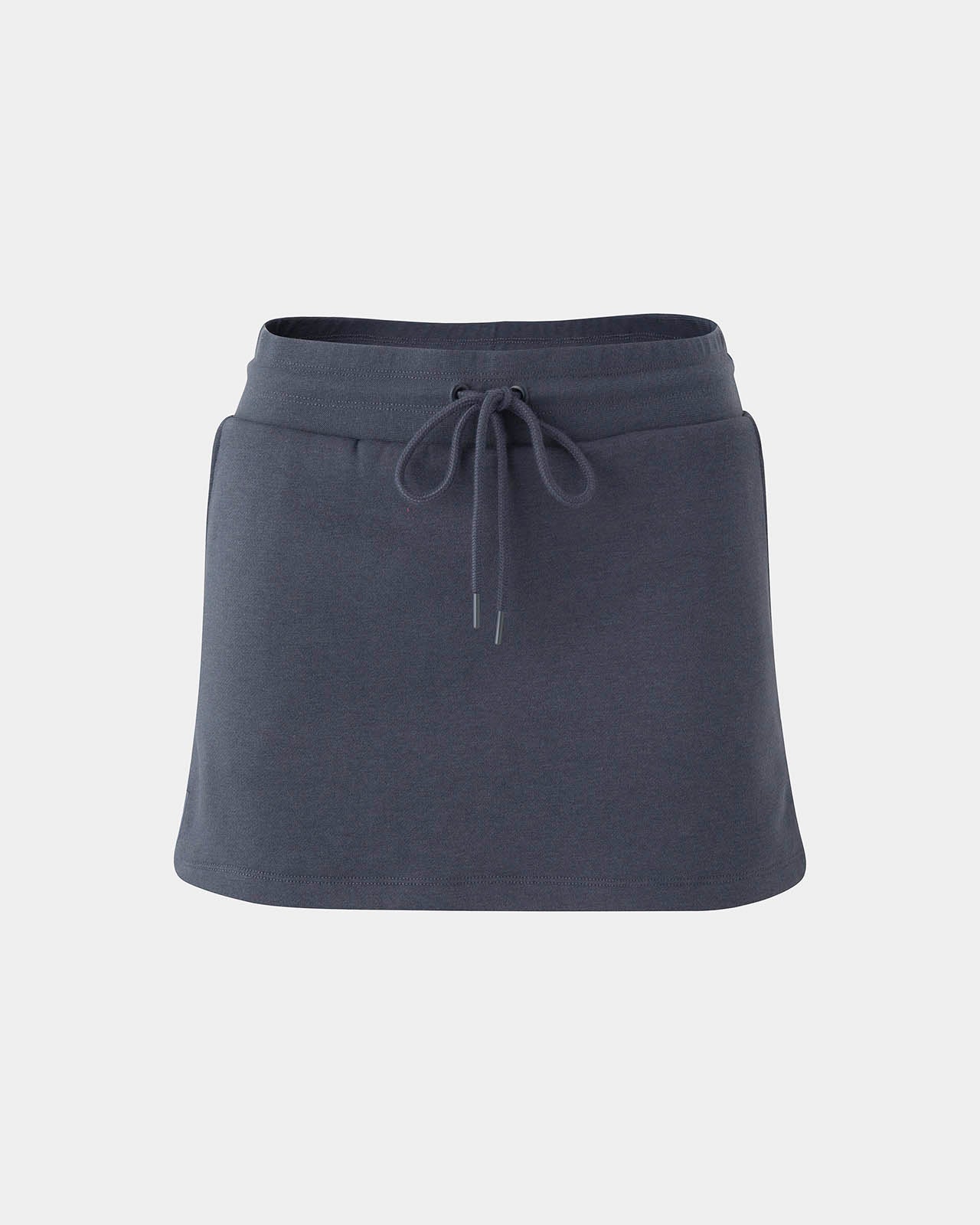 スカート Tie.Me soft move skirt-GRAY Bershka tie waist mini rara skirt in gray heather | ASOS