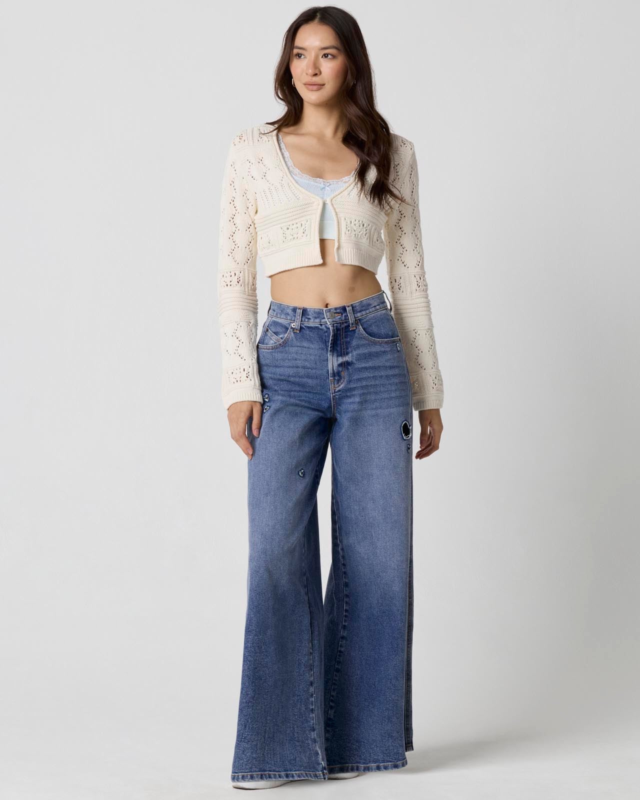Cropped Knit Cardi | FBM