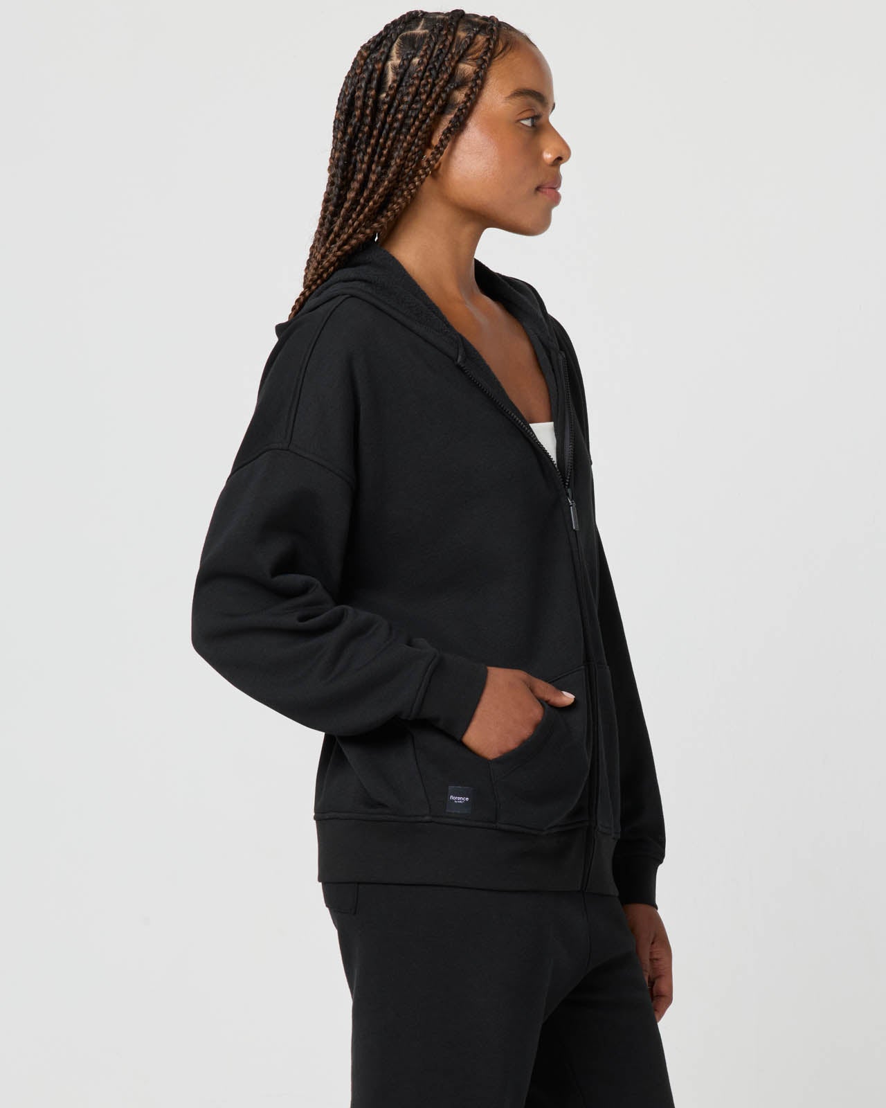 Cozy Crush Oversized Zip Hoodie | florence by mills fashion