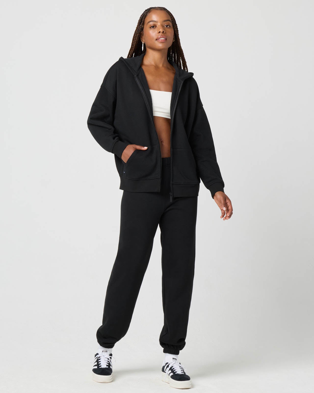 Cozy Crush Oversized Zip Hoodie | florence by mills fashion