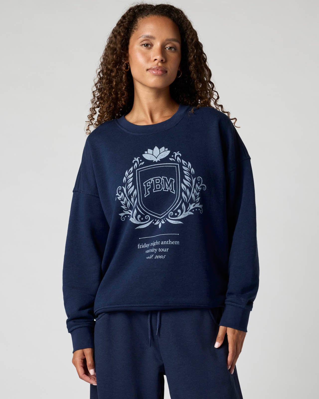 Cozy Crush Oversized Graphic Sweatshirt | FBM