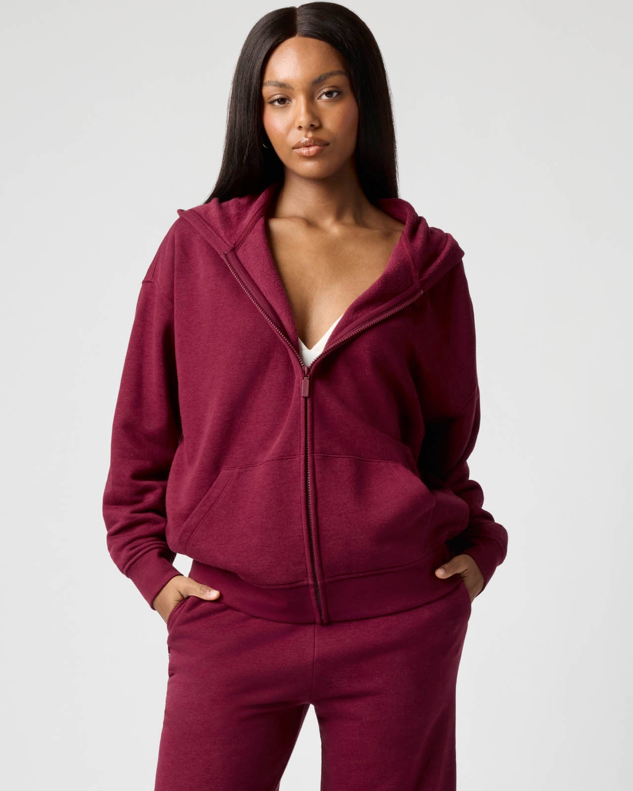 Cozy Crush Oversized Zip Hoodie | florence by mills fashion