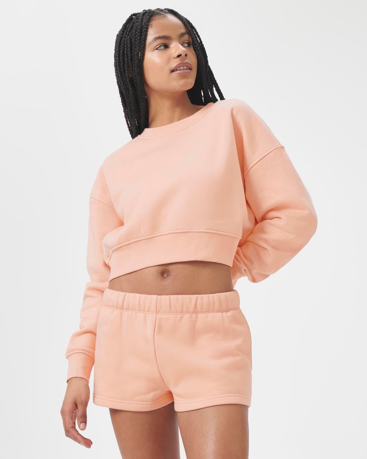 【SCENERITY】Crush Sweatshirt Cozy Crush Cropped Sweatshirt | florence by mills fashion