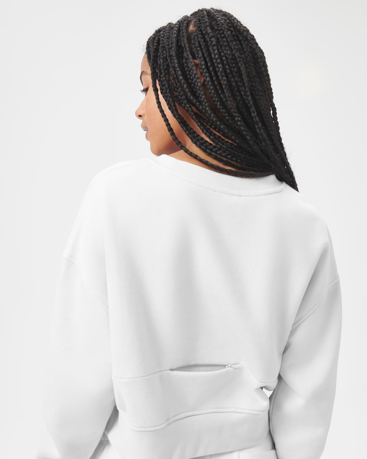 Cozy Crush Cropped Sweatshirt | florence by mills fashion