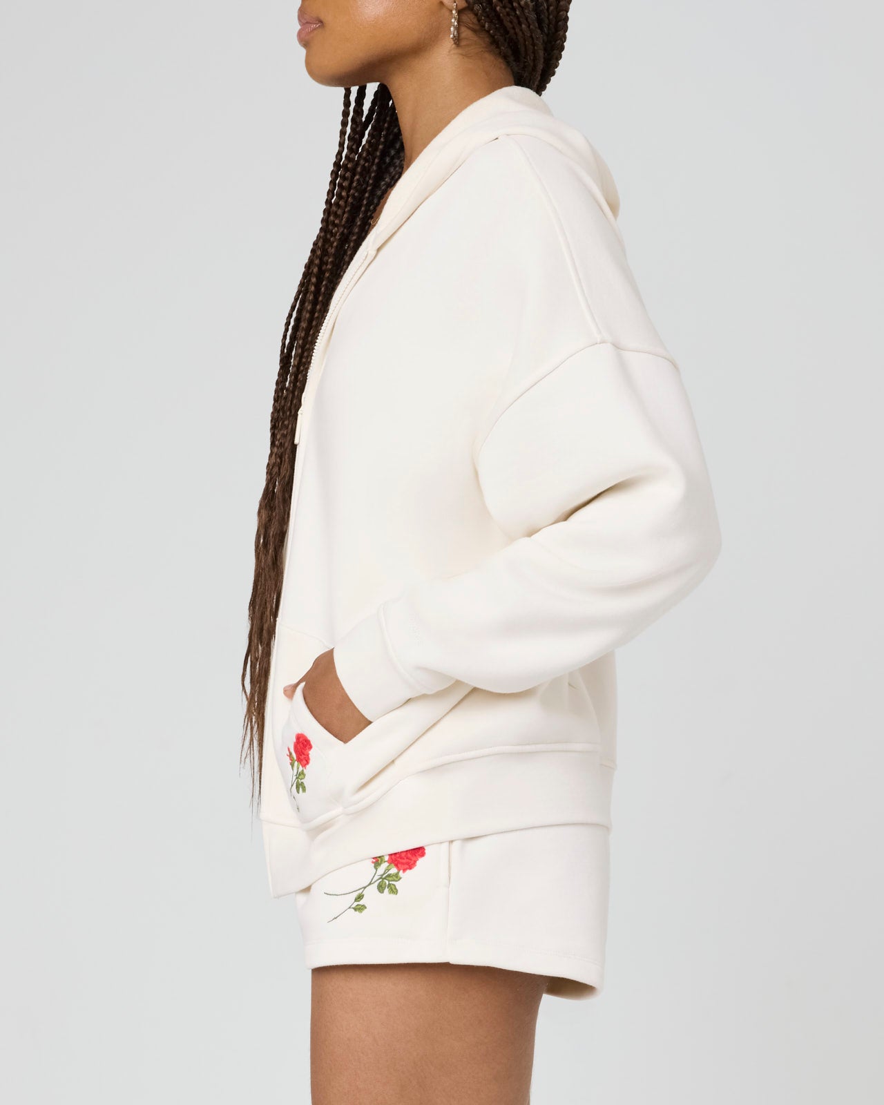 Cozy Crush Forever Oversized Zip Hoodie | FBM