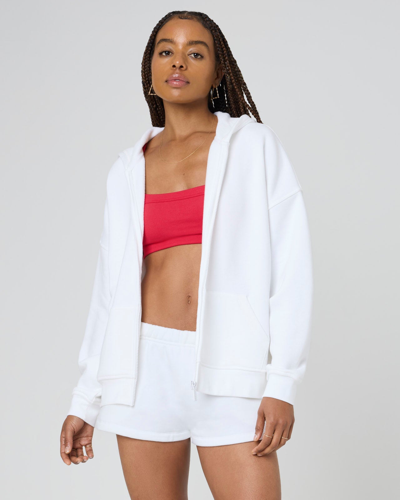 Cozy Crush Oversized Zip Hoodie | florence by mills fashion