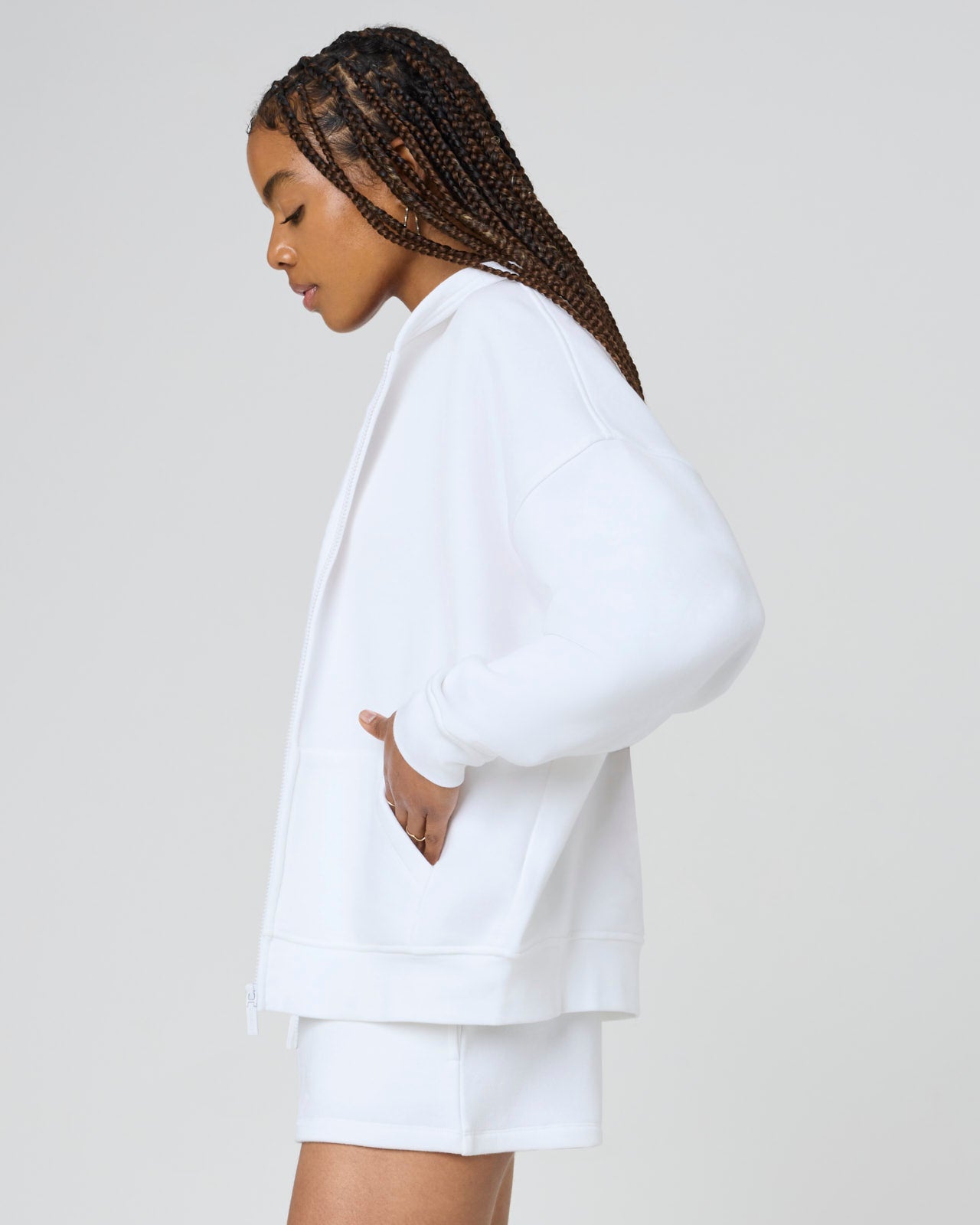 Cozy Crush Oversized Zip Hoodie | florence by mills fashion