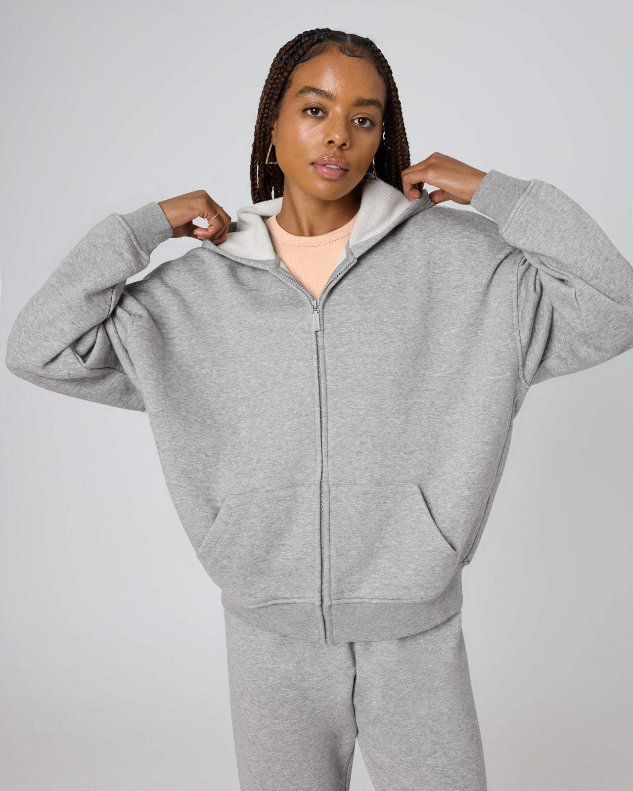 【COSYHARU】OD flight jumper JERZEES 996MR - Unisex NuBlend® Hooded Sweatshirt