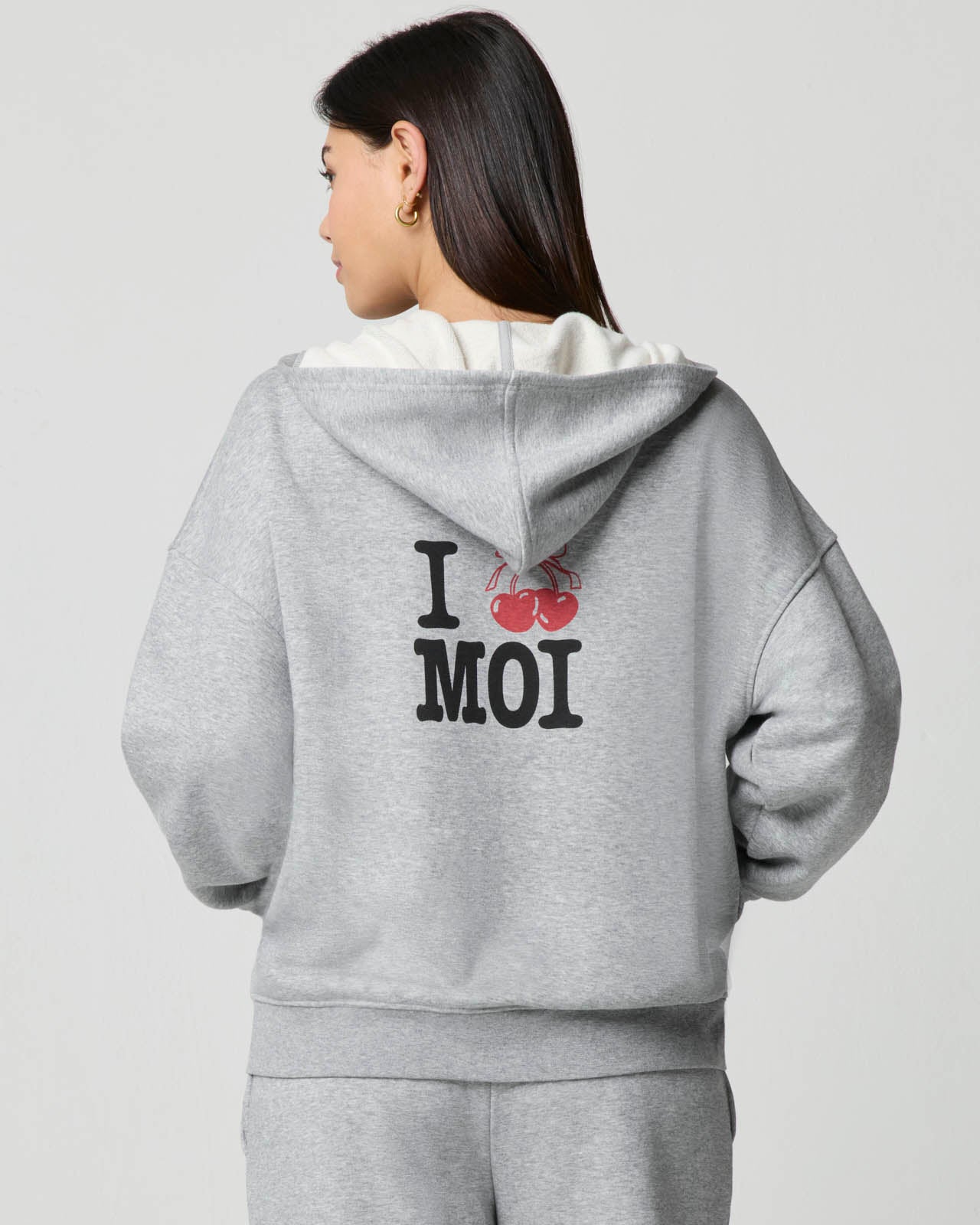 Cozy Crush Forever Oversized Zip Hoodie | FBM