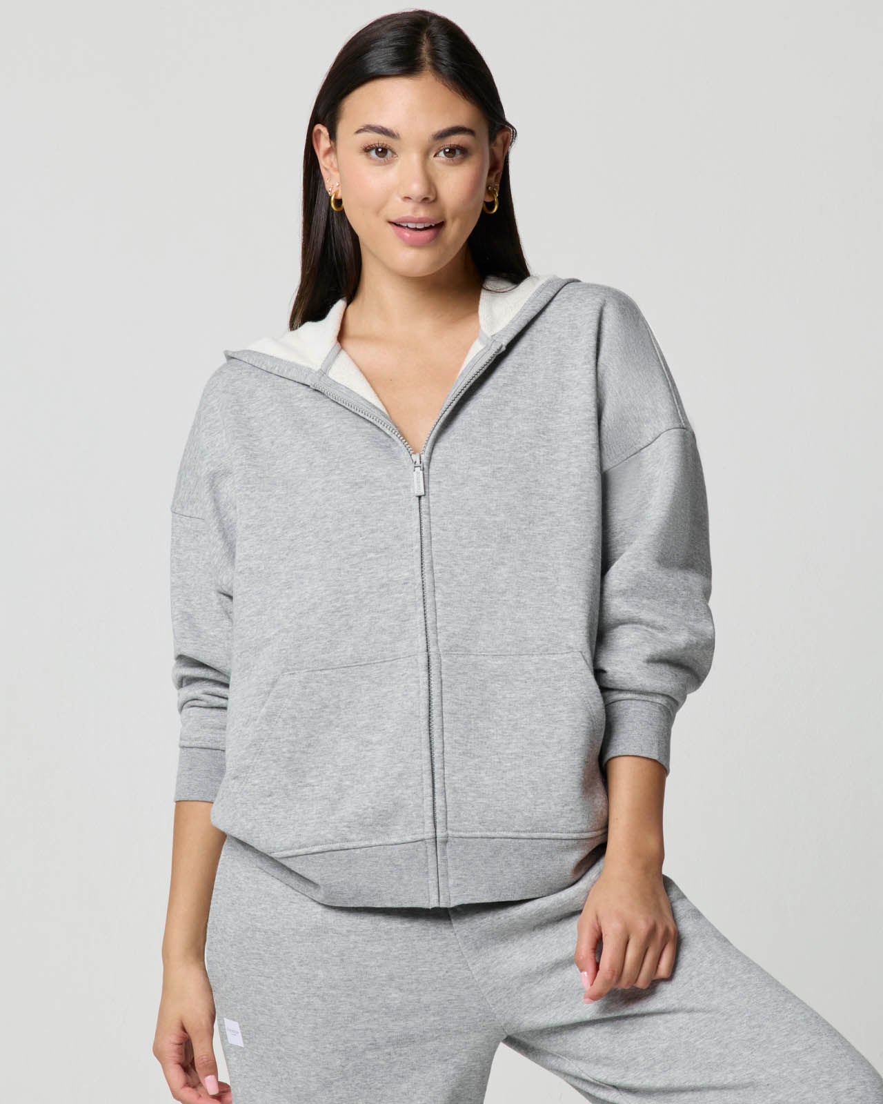Cozy Crush Forever Oversized Zip Hoodie | FBM