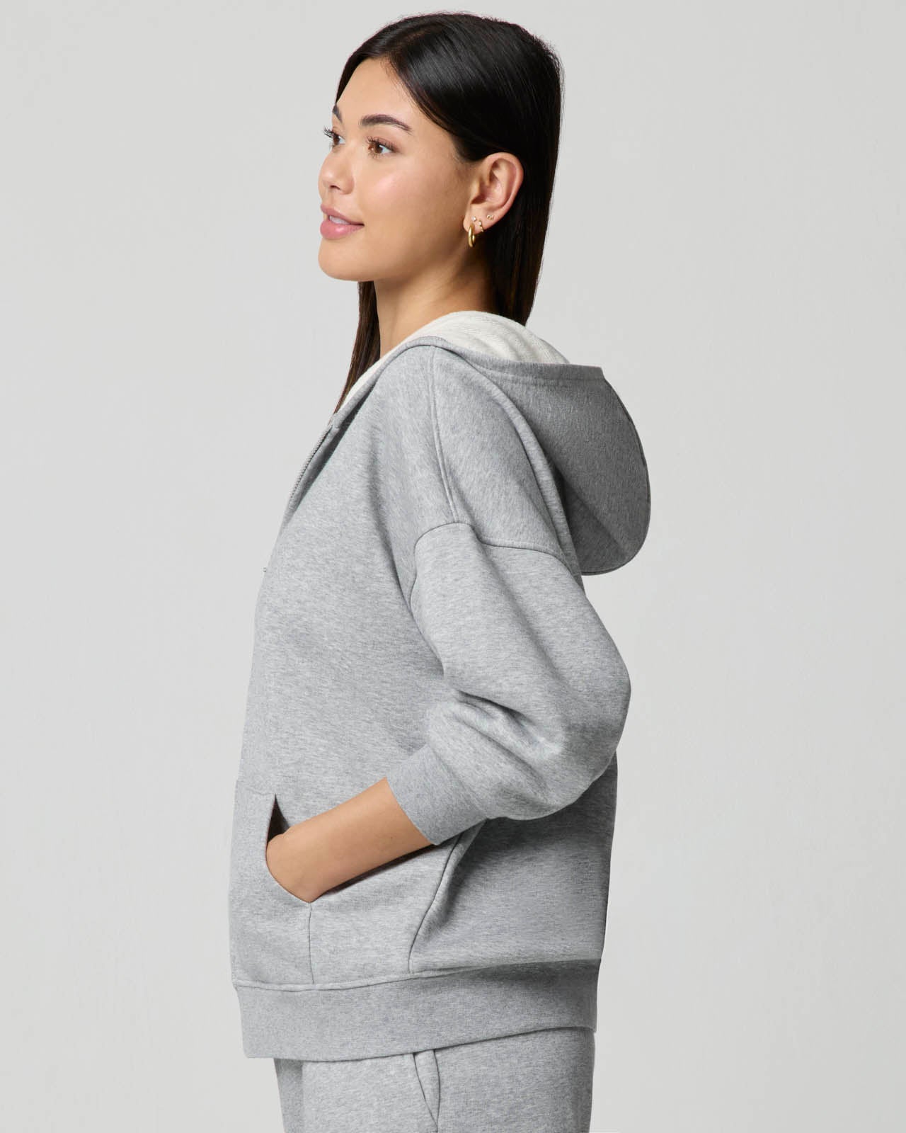 Cozy Crush Forever Oversized Zip Hoodie | FBM