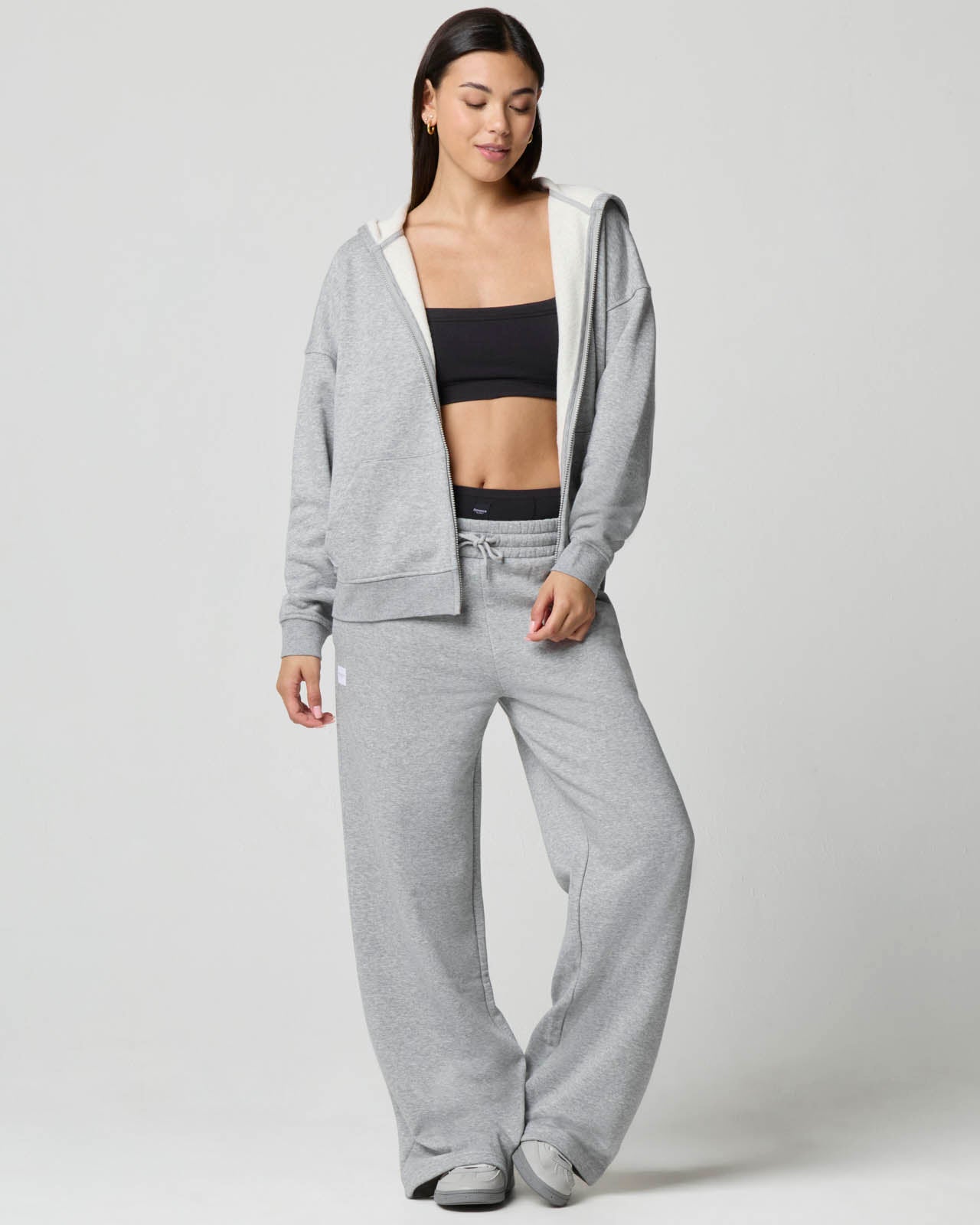 Cozy Crush Forever Oversized Zip Hoodie | FBM