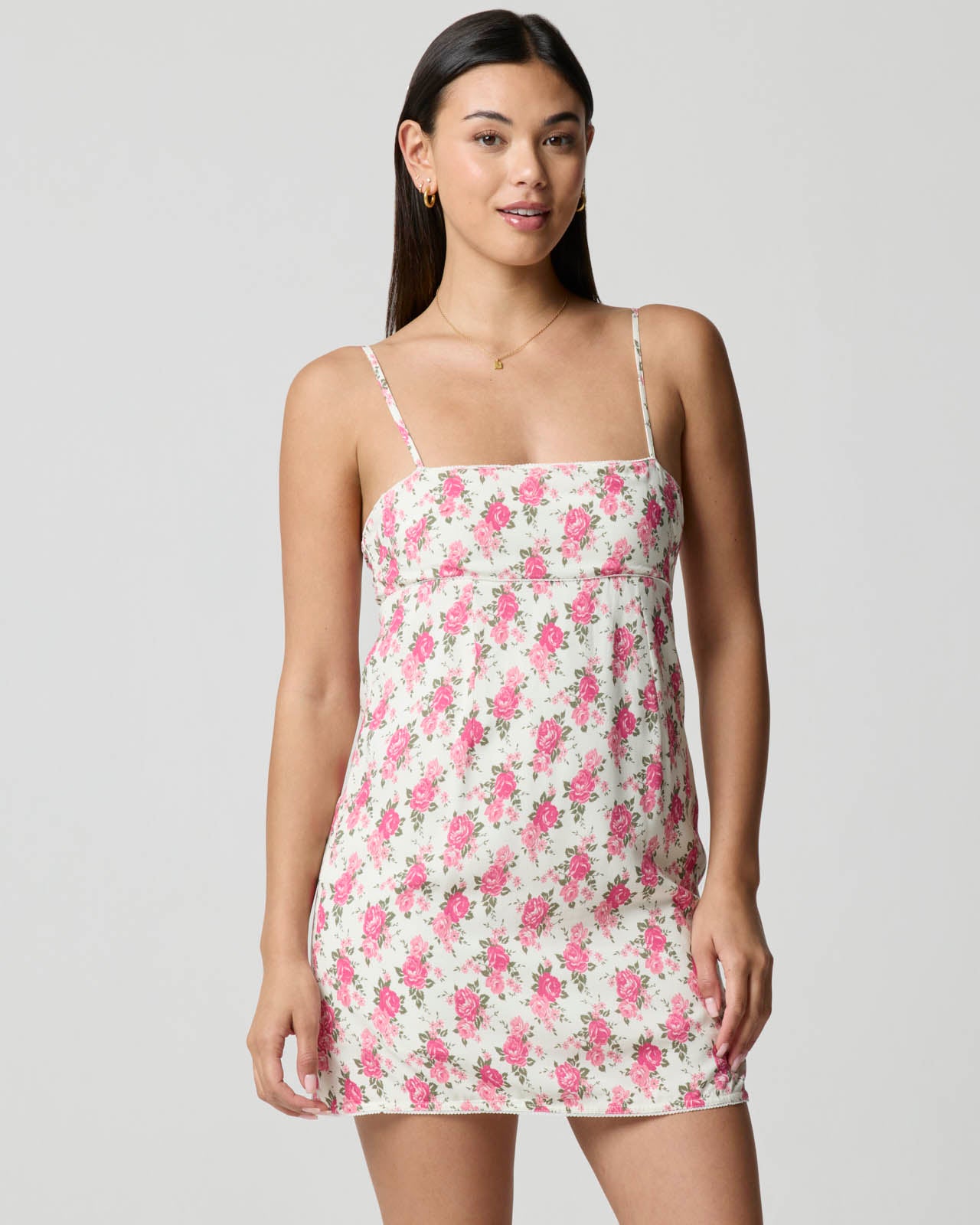 Square Neck Mini Dress | FBM
