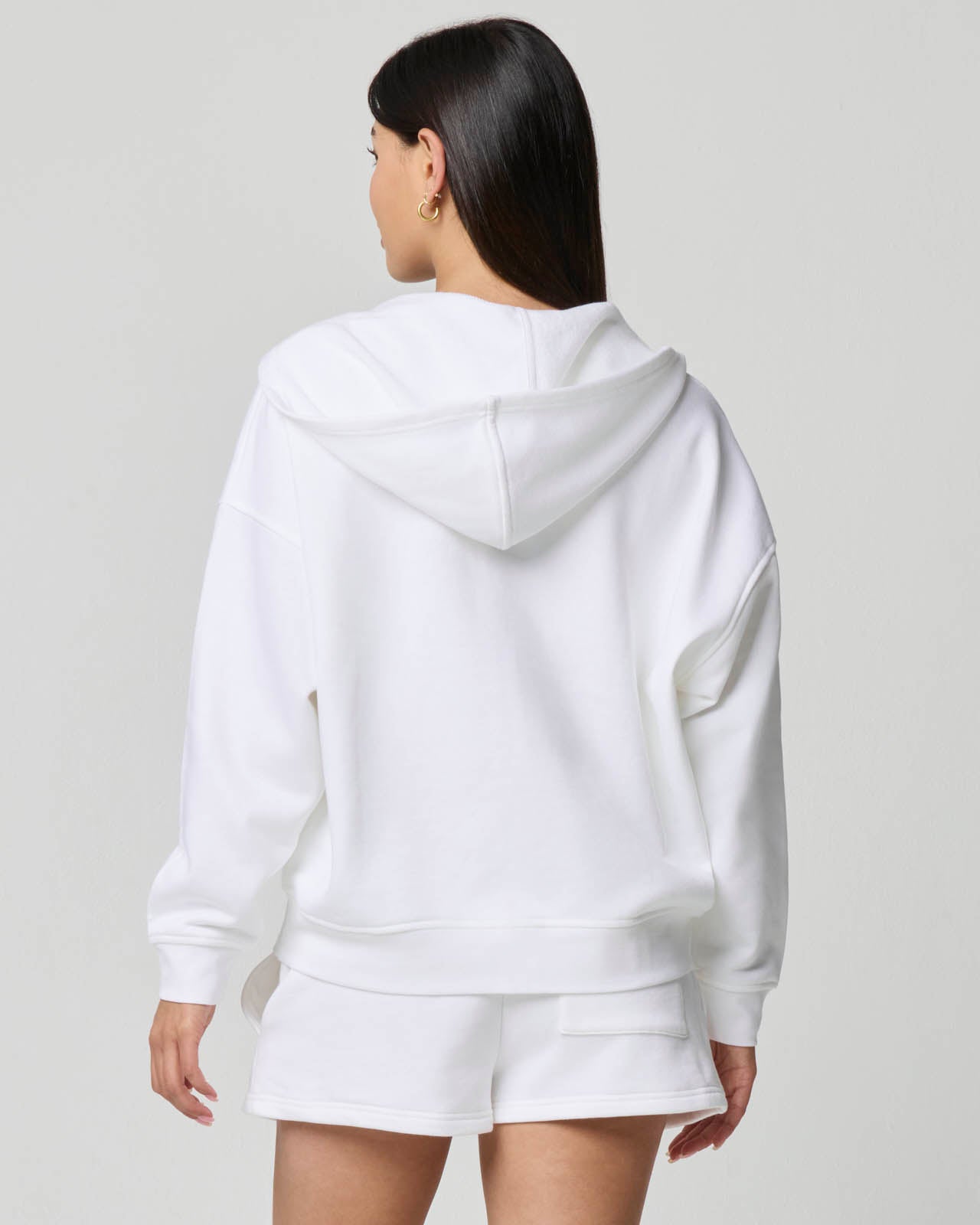 Cozy Crush Oversized Floral Zip Hoodie | FBM