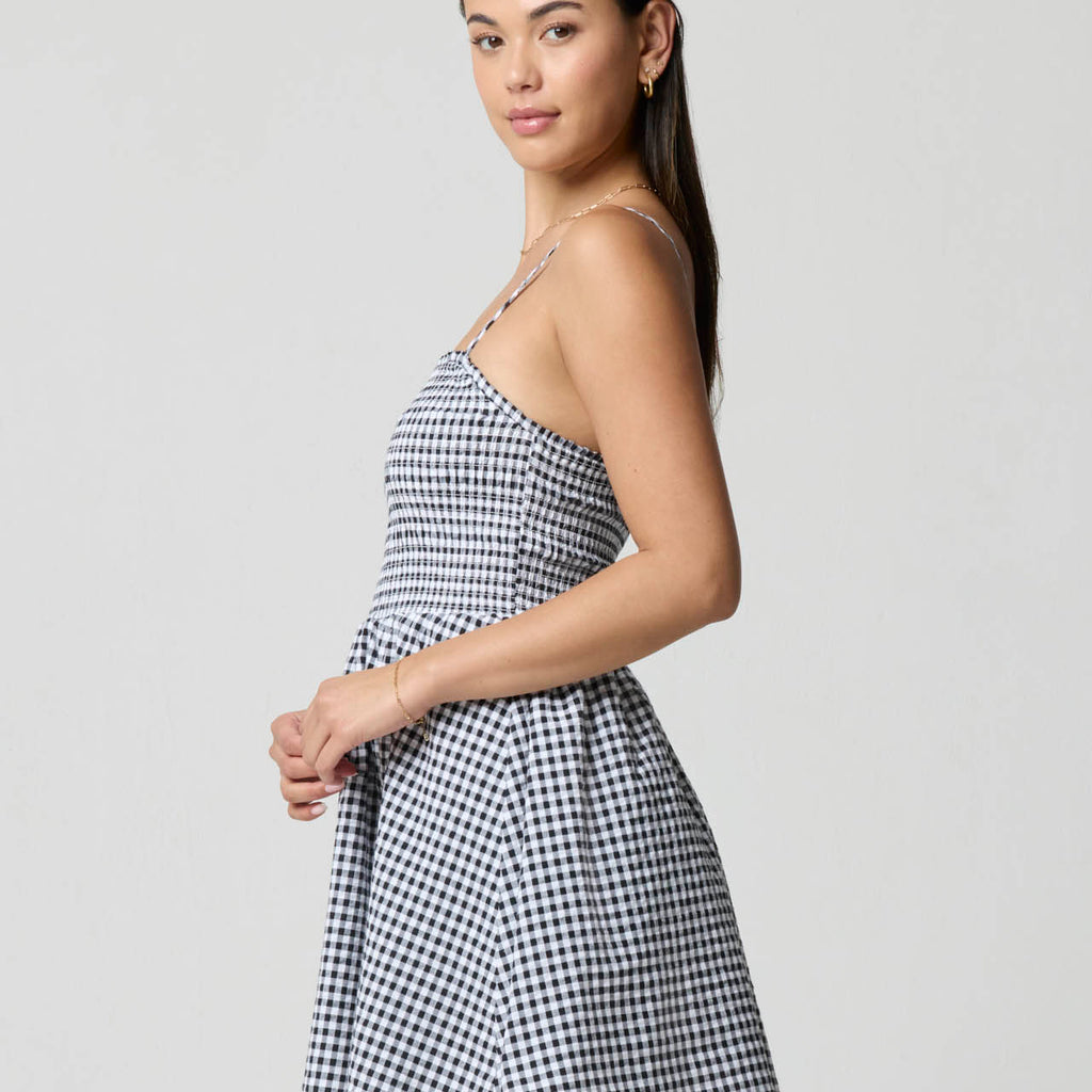 womens midi dress fall Belted Drop Waist Stretch Midi Denim Dress Dark Wash Denim / 12