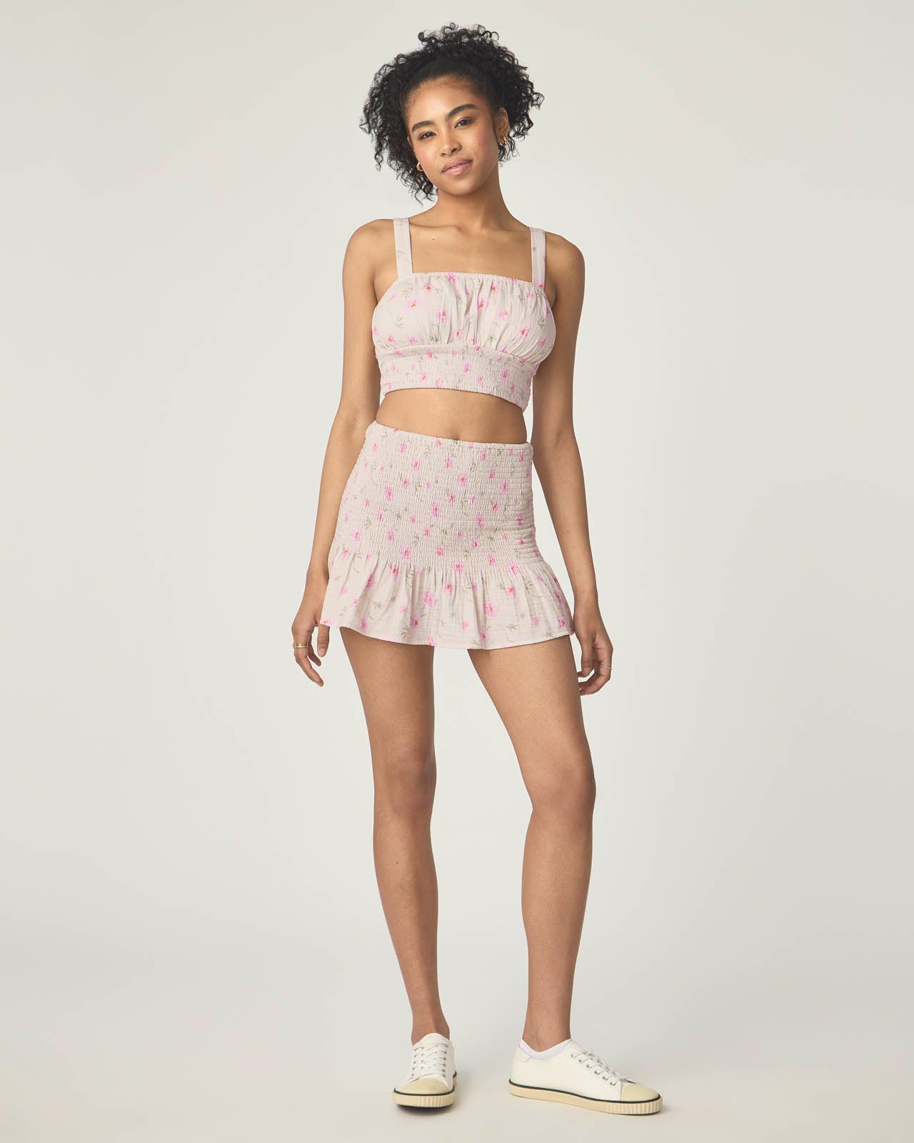 Garden Party Smocked Mini Skirt | FBM