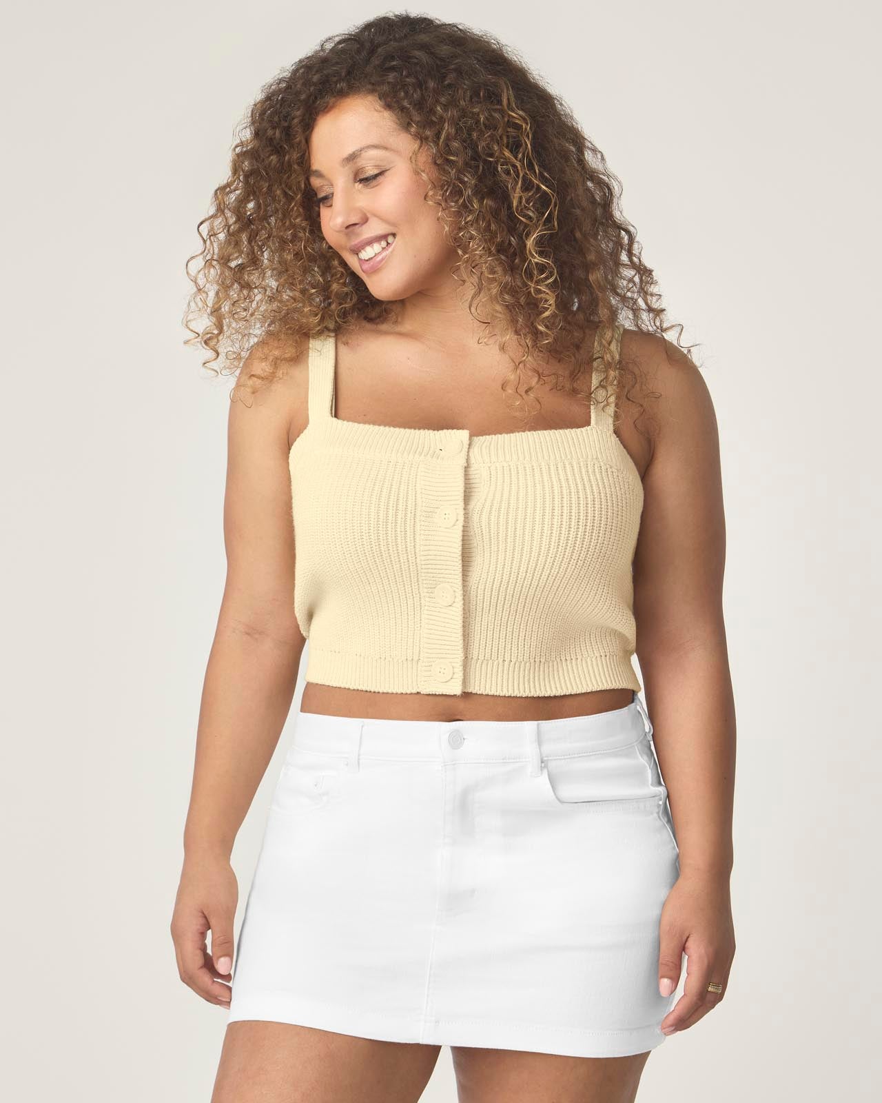 Bright Side Button-Up Tank | FBM