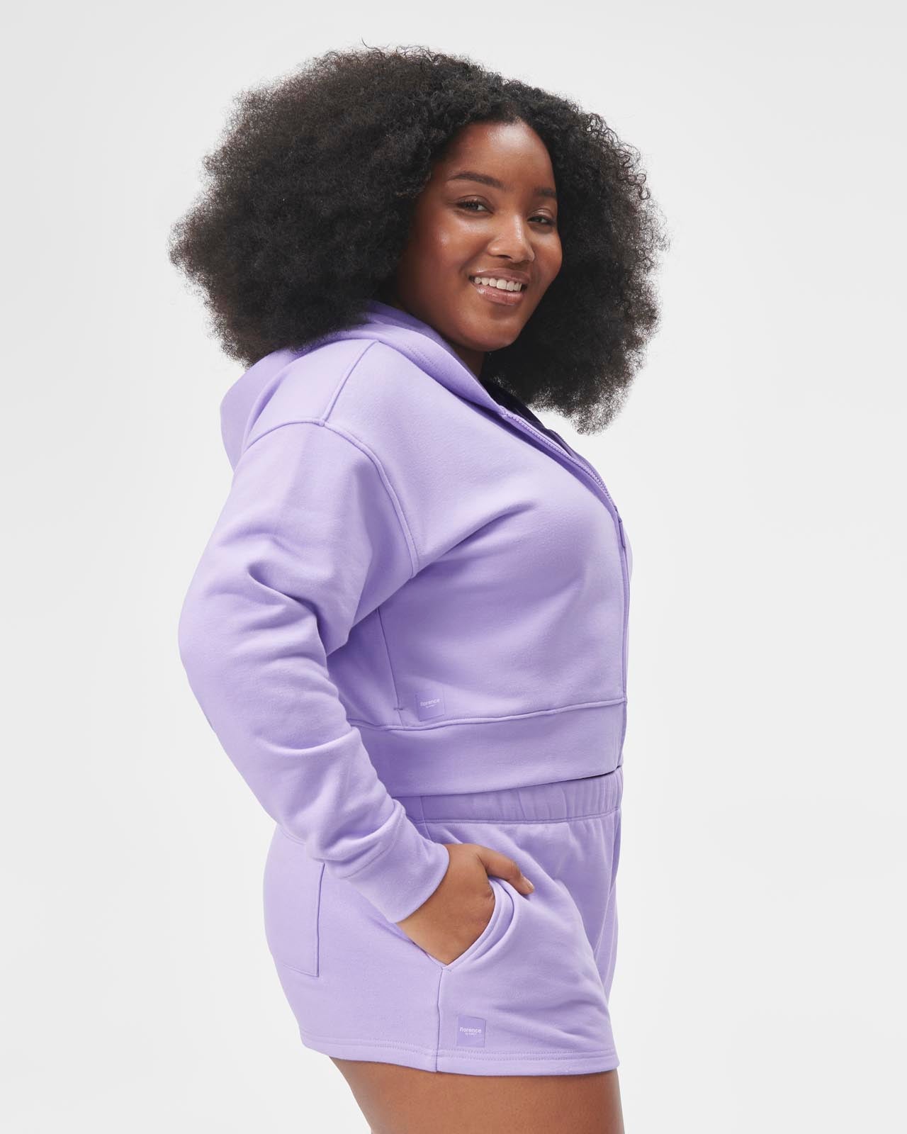 Cozy Crush Cropped Zip | florence by mills fashion