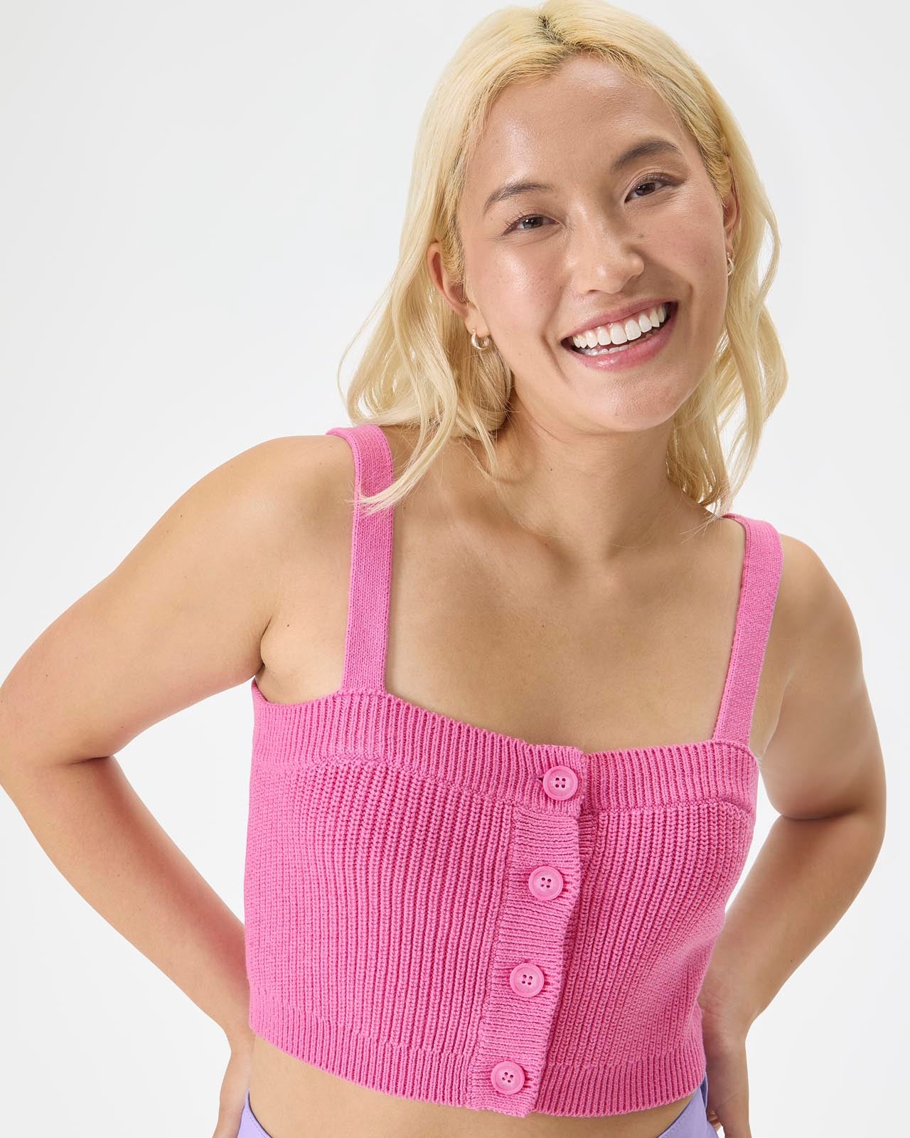 Bright Side Button-Up Tank | FBM